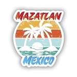 Mazatlan Mexico Sticker (Peel N' Stick)